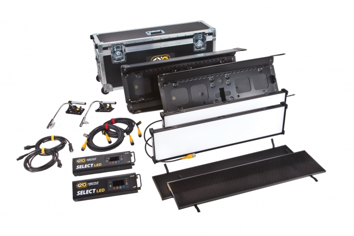 Kino Flo Select LED FreeStyle 31 lighting system with built-in colour filters, double kit with hard ship case